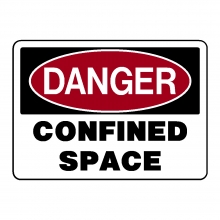 Danger Confined Space